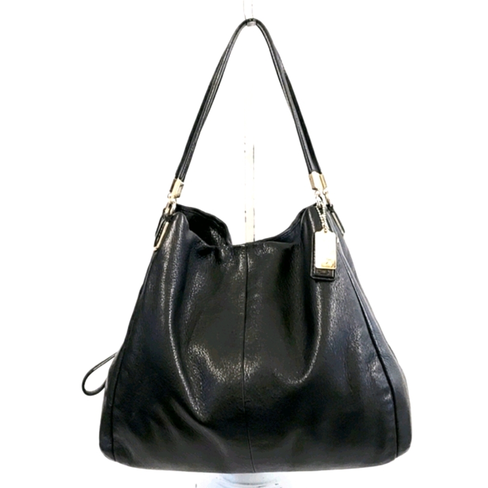 Coach Madison Phoebe Leather Shoulder Bag!